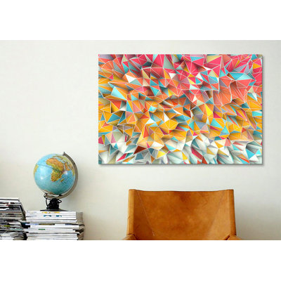 Kaos Summer by Maximilian San - Graphic Art on Canvas