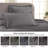 Aldin 100% Cotton All Season Woven Jaquard Matelasse Paisley Bedspread with Shams-862010119-862010138