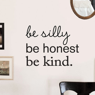 Adhésif décoratif «Be Silly»