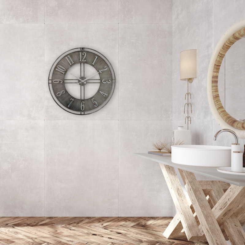 Yaeger Metal Wall Clock