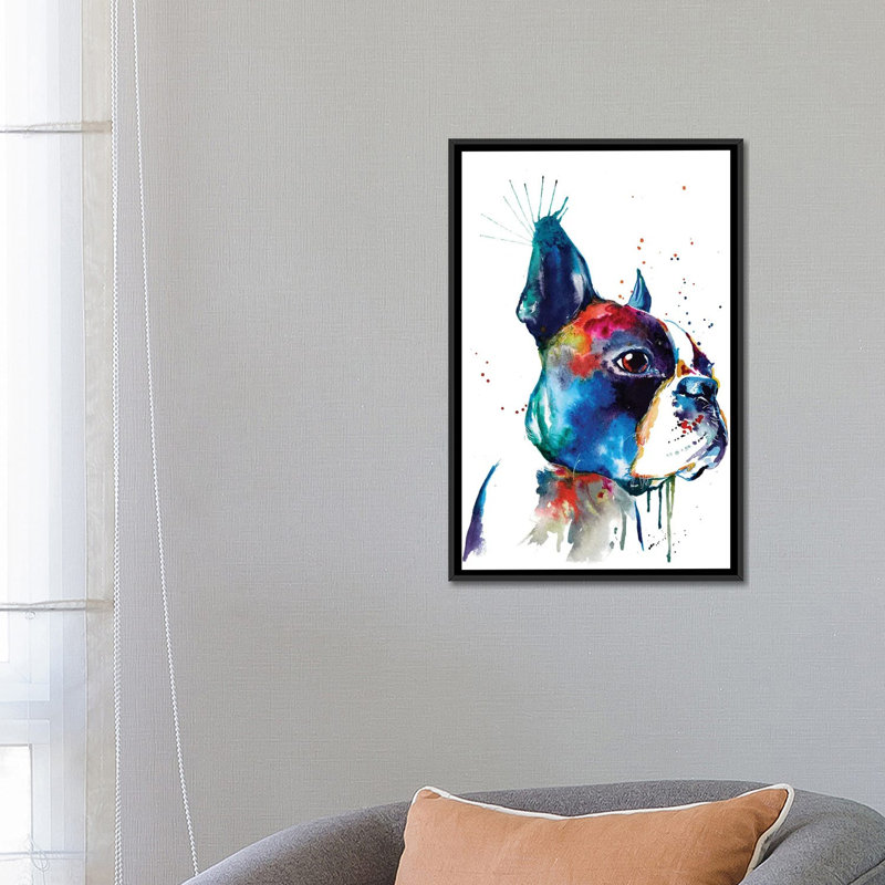 « boston », impression sur toile, H 40 po x l 26 po x P 1,5 po, Pas de tapis, Toile tendue
