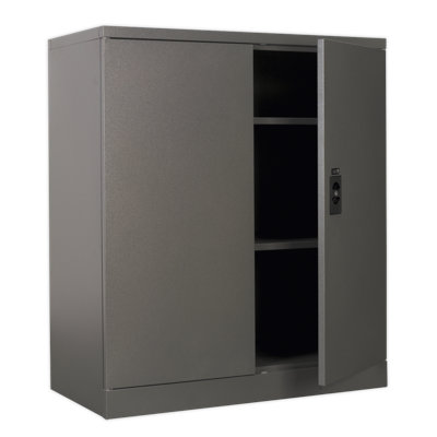 Metal Single Storage Cabinet ( 106cm H x 91.5cm W x 46cm D)