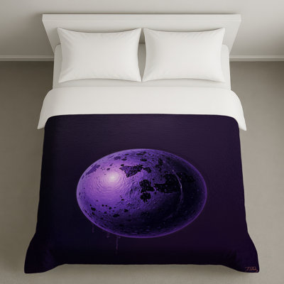 Housses de couette sphériques mauves