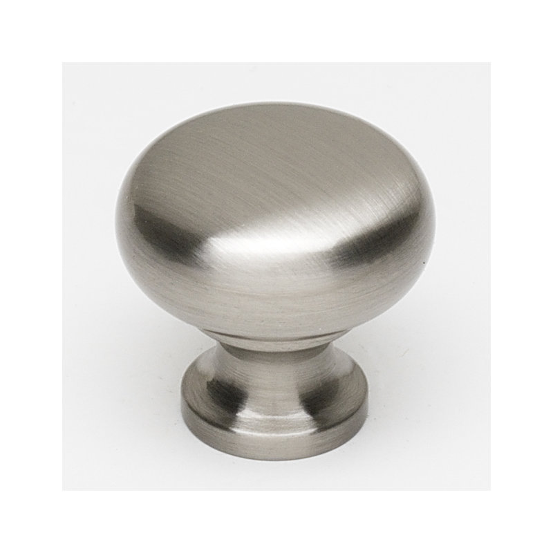 Mushroom Knob, 0.75" H x 0.75" W x 0.44" D, Matte Black