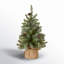 Sapin floqué avec lumières DEL-88089313