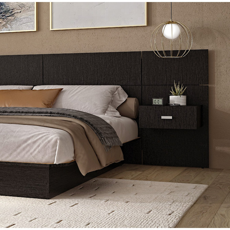 Katsuki Bedroom Platform, Black Karisma, Queen