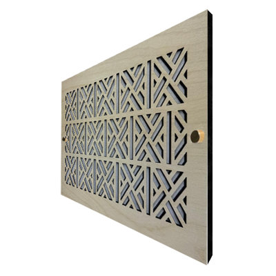 Stellar Air Wall And Ceiling Registers With Brass Screws - 6x14 (Duct Opening) 8x16 Overall Size - Cherokee