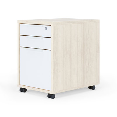 | Lucca| Mobile Pedestal - Box/File by Ebern Designs
