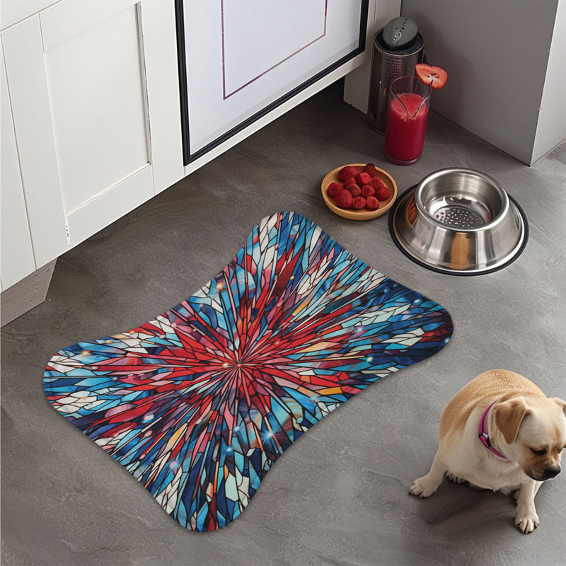 Tapis de vitrail 1 pièce, 18"