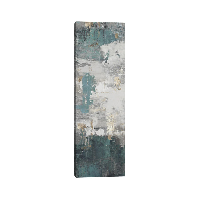 Blue Mineral II by Tom Reeves - No Frame Panoramic Gallery-Wrapped Canvas Giclée on Canvas