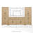 Walty 3-piece Entertainment Center-1860055398
