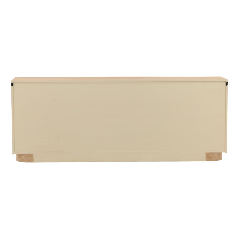 Zay Sideboard Light Natural, 32" H x 84" W x 18" D