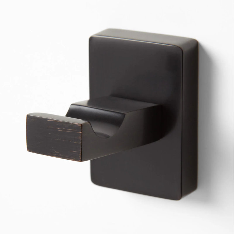 Helsinki Collection Wall-Mount Robe Hook, Dark Oil Rubbed Bronze