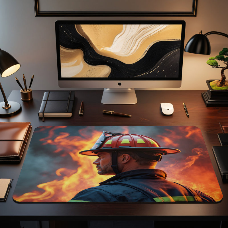 Polyester Desk Pad, 23.6x13.8