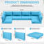 14 coussins de remplacement pour meubles d'extérieur 4 pouces 4 pouces-1757570541-1776985819