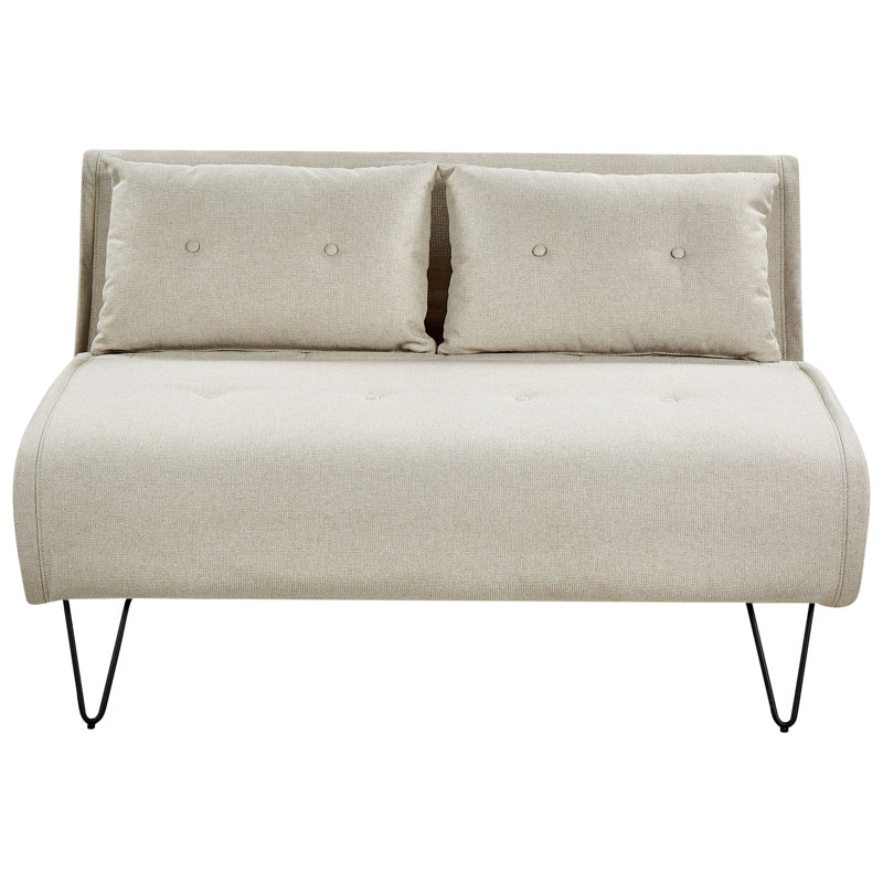 Jonesborough 2 Seater Sofa Bed, Light Beige