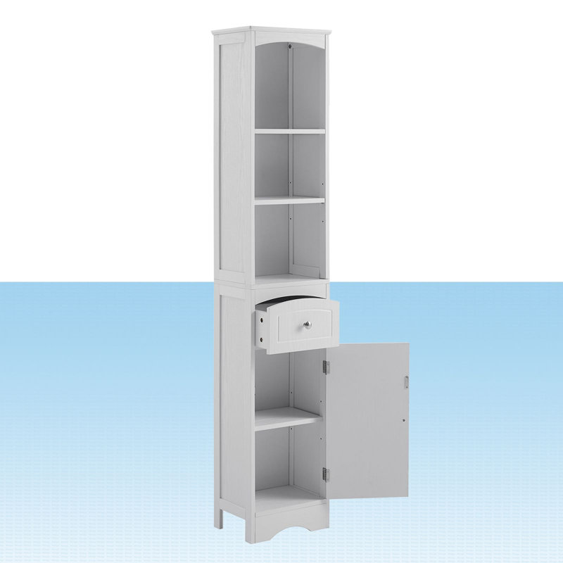 Gulshat Bathroom Cabinet, White