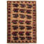 Tapis de surface en laine 6 pi 6 po x 9 pi 5 po noué la 2010 one-of-kind Shartlesville