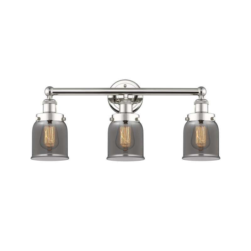 Armoni 3 - Light Dimmable Vanity Light, Plated Smoke, Polished Nickel