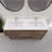 Eden 60" Double Sink Bathroom Vanity Set-1681175481