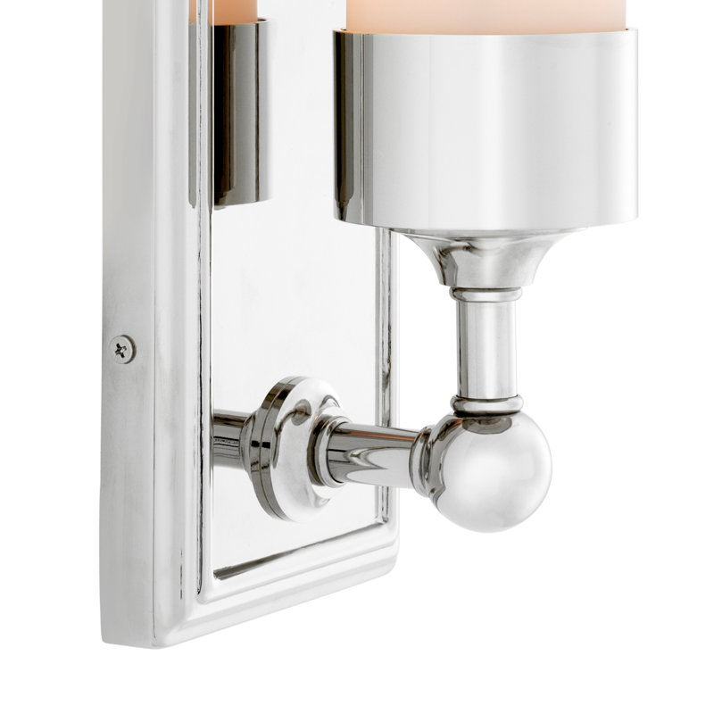 Valentine 1 - Light Flush Mounted Sconce, Nickel