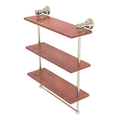 Étagère murale en bois triple Freyja