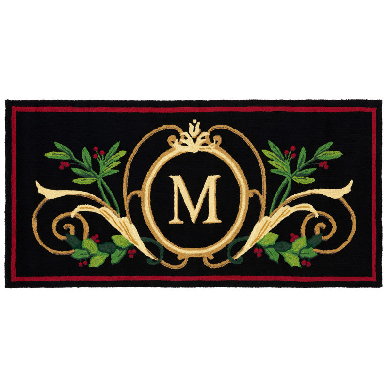 Bilbania Personalizable Outdoor Doormat, 36" W x 72" L, M