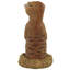 Statue trou dans un suricate africain