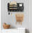 The Key Holder Wall Mount, Wooden Mail and Key Organizer with Drawer and Shelf, 2 Slots, 6 Hooks-114308815