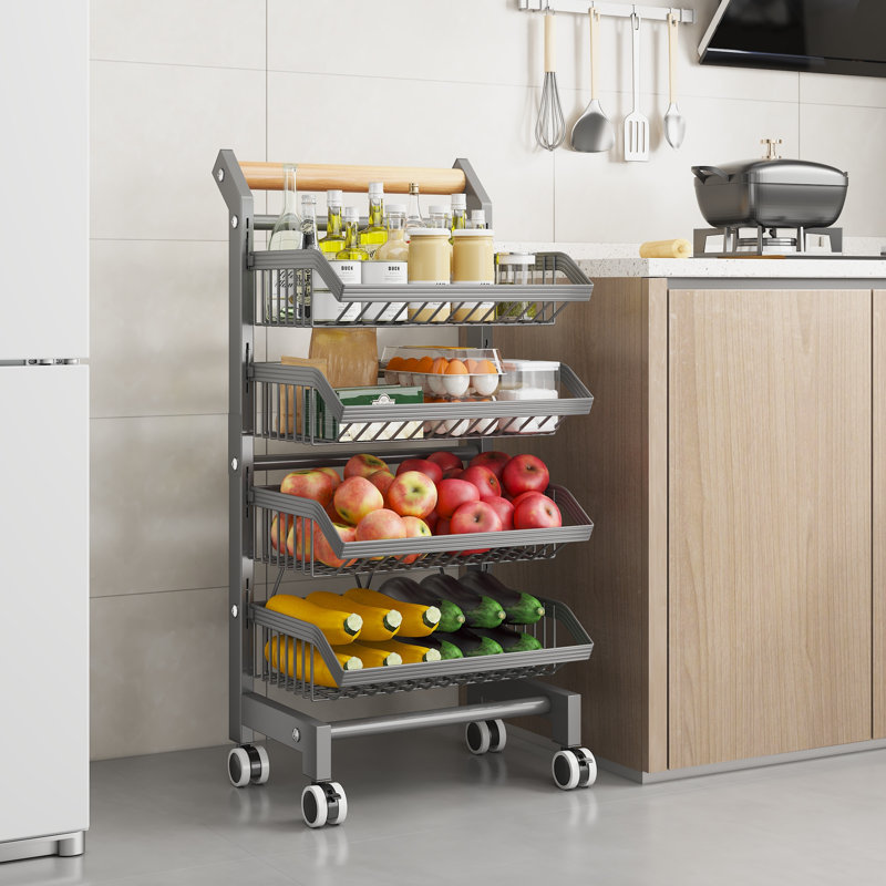109.2cm W Iron Storage Rack, 81.3 cm H × 109.2 cm W × 226.1 cm D