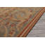 Tapis beige en laine tissé à la main 7 pi 6 po x 9 pi 6 po
