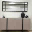 Latitude Run® Rectangle Metal Window Pane Mirror & Reviews - Wayfair Canada