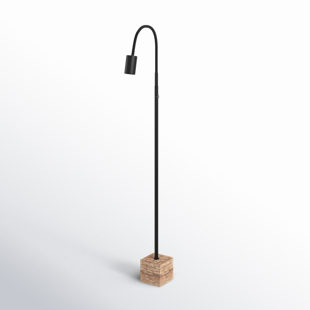 Calisto 59'' Black Task Floor Lamp AllModern
