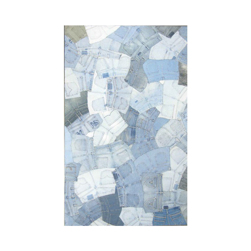 Alipio Wool Abstract Indoor Rug, Rectangle 4' x 6'