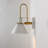 Jacoline 1-Light Dimmable Iron Armed Sconce -1018739421
