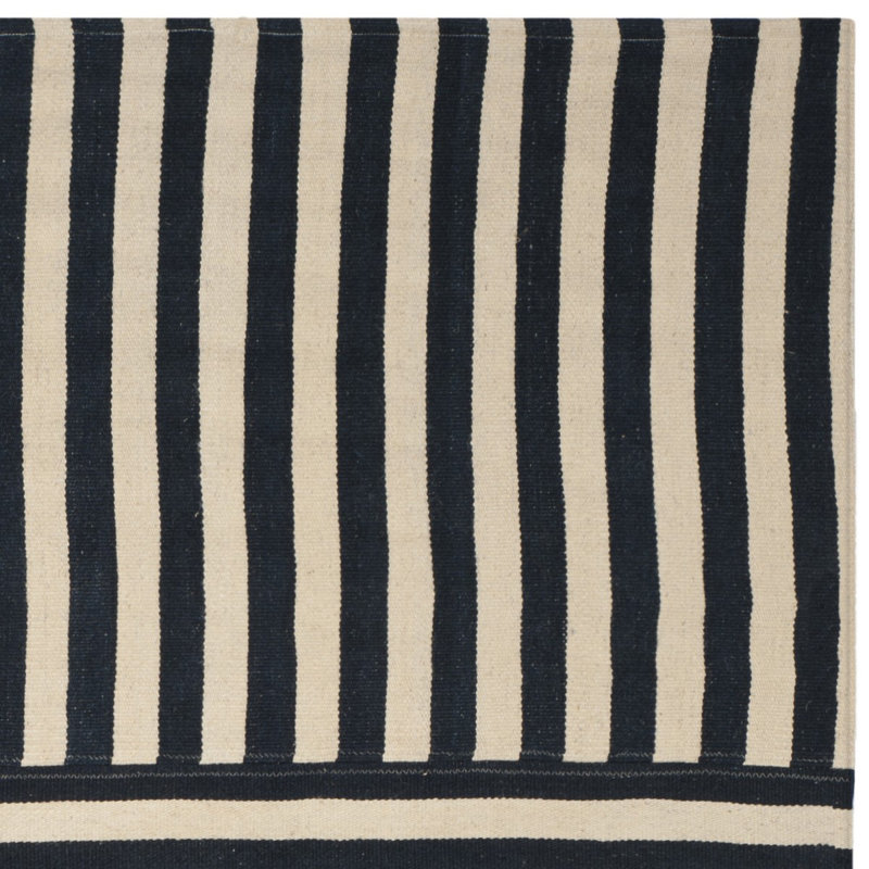 Ralph Lauren Canyon Stripe Patch Wool Striped Rug, Rectangle 10' x 14'