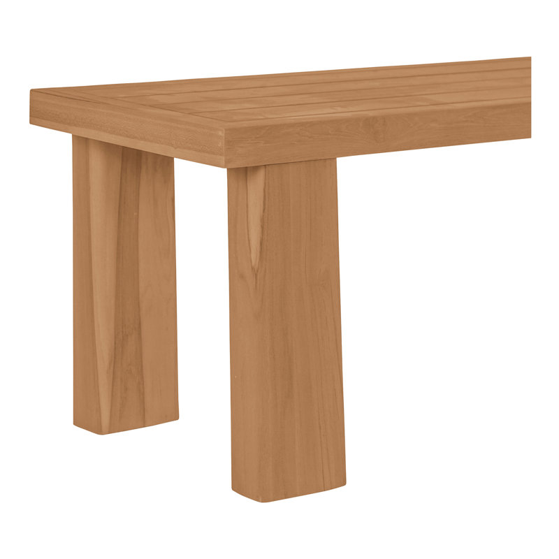 Table de salle à manger d'extérieur rectangulaire L 57,99 po x l 16,02 po