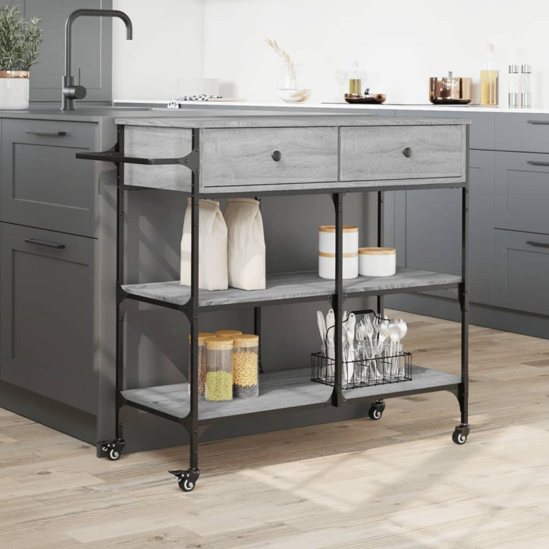 Northport Metal Bar Cart