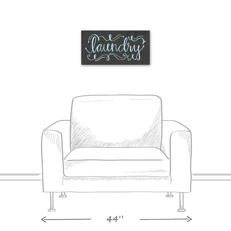 " Calligraphy Style Laundry "