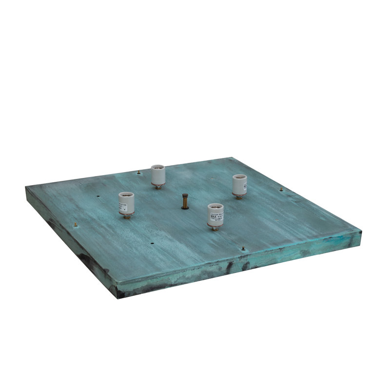 24" Square Stillwater "T" Mission Pier Mount