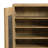 6-shelf Engineered Wood Shoe Cabinet Golden Oak