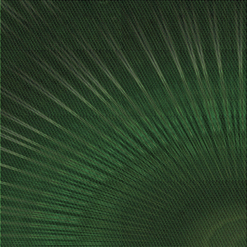 Tapis vert tissé à la machine, Carré 6 pi