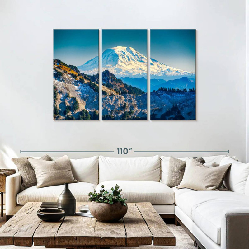 Mt. Adams And Tatoosh Range, 48" H x 74" W