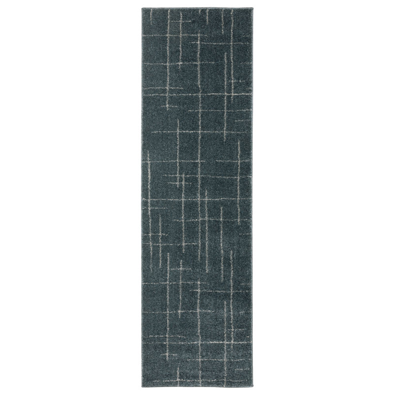 Androscogin Geometric Indoor Rug, Runner 2'3" x 7'6"