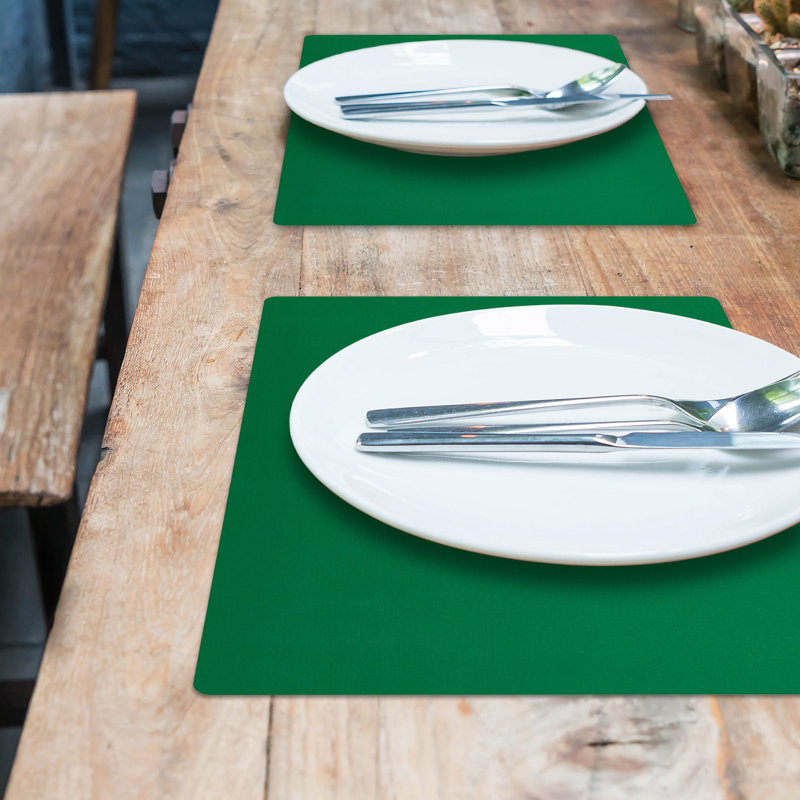 Napperon Altrice Rect. Vert, Vert