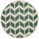Deedie Hand Tufted Wool Chevron Rug