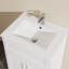 Compartiment pour salle de bain avec meuble-lavabo Goodyo, 24 po, blanc-995030740