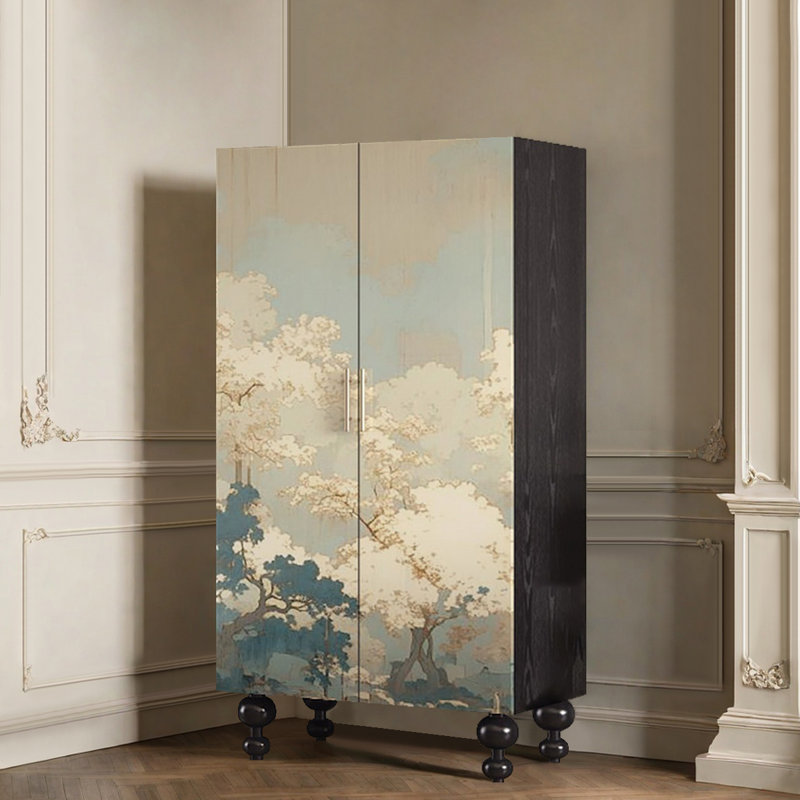 Garde-robe de chambre à coucher rétro
