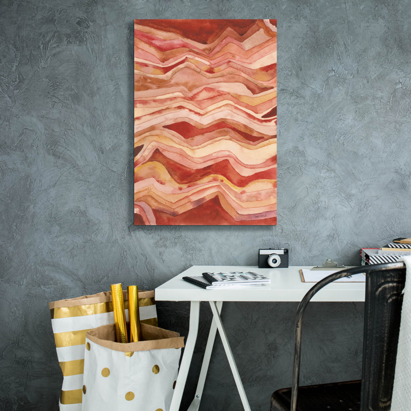 Art mural sur toile  «Painted Desert 2» par Cheryl Warrick