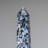 Genuine Polished Indigo Gabbro Point from Madagascar (0.88 Lbs)